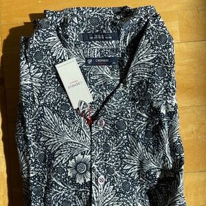 Cremieux mens large Hawaiian style shirt